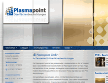 Tablet Screenshot of plasmapoint.net